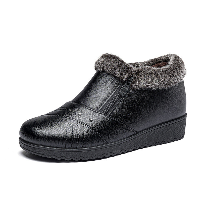 Winter Cotton Shoes For Middle-aged And Elderly Women