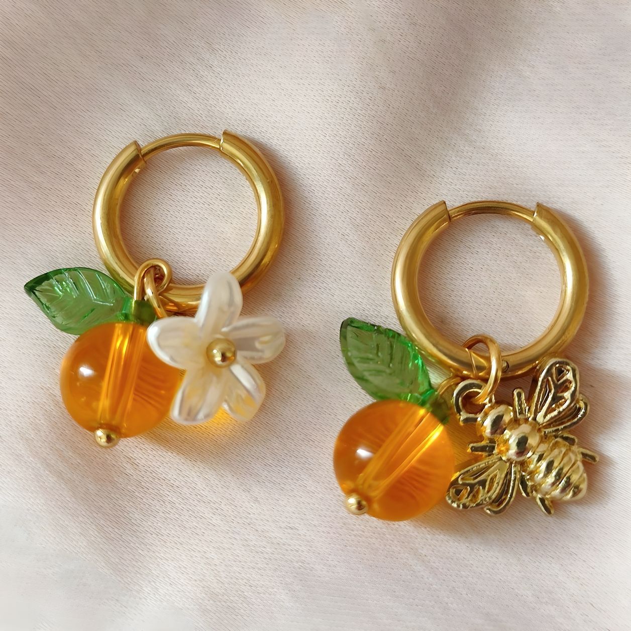 Female Fashion Sweet Bee Shaped Earrings
