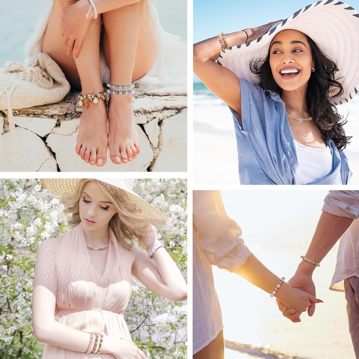 1Box 12Colors Rondelle Spacer Beads