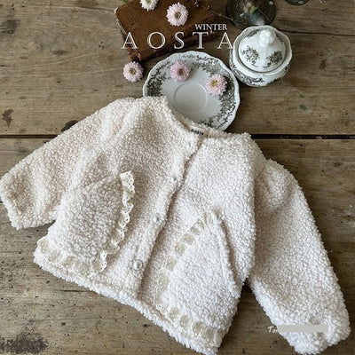Plush Thickened Coat Children's Winter Warm Clothes