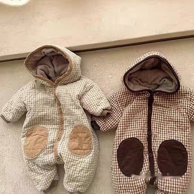 Baby Jumpsuit Cotton Padded Clothes Romper