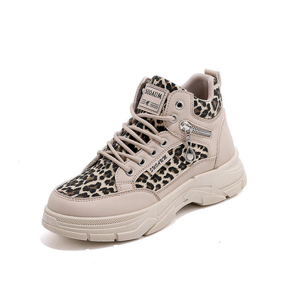 Spring And Autumn Platform Casual Skateboard Shoes Women