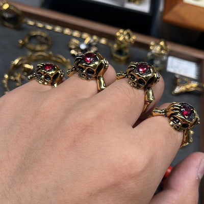 Skull Ring Men