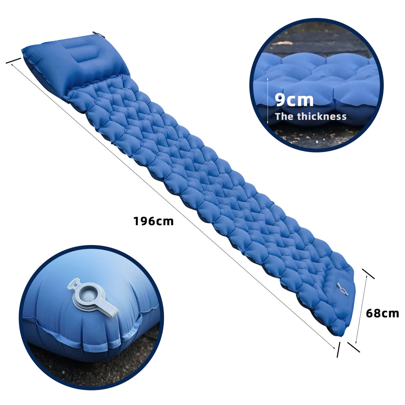 Outdoor Products Inflatable Mattress Camping Foot Inflatable