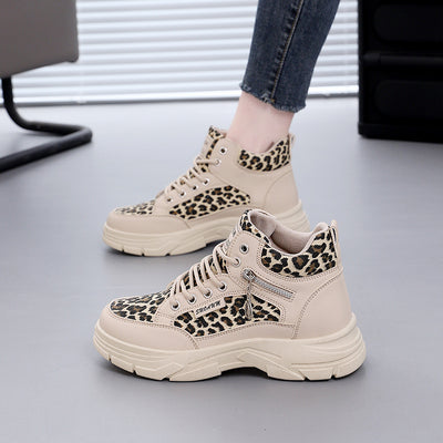 Spring And Autumn Platform Casual Skateboard Shoes Women