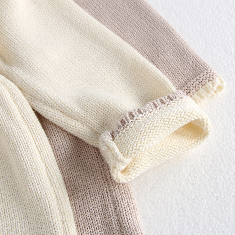 Baby Girl Autumn Clothing Dress Knitted