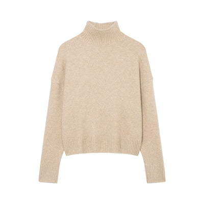 Temperamentally Soft Stand Collar Sweater