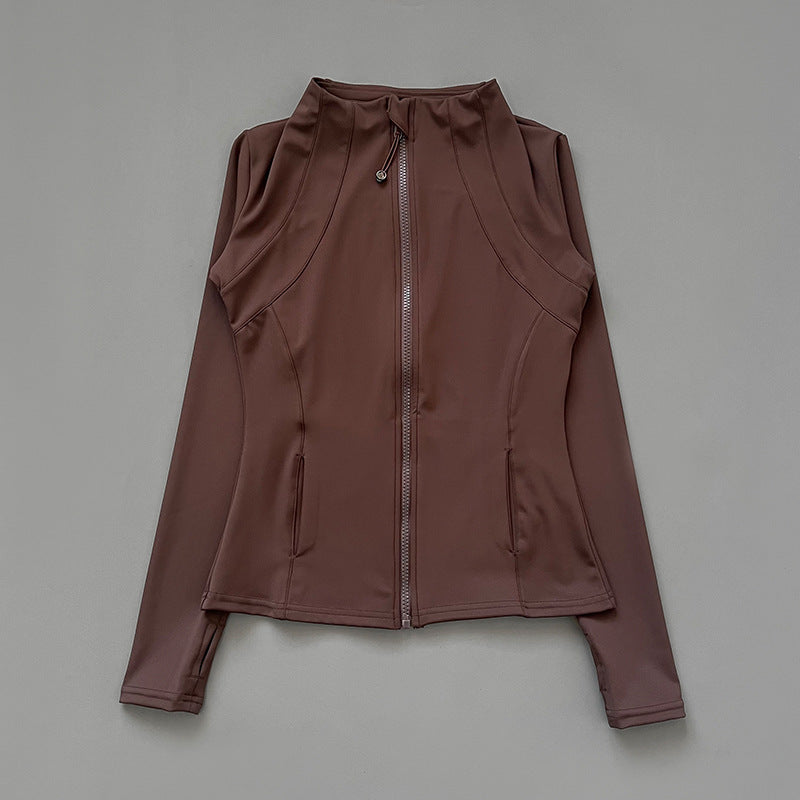 Women's Fashion Exercise Yoga Clothes Coat