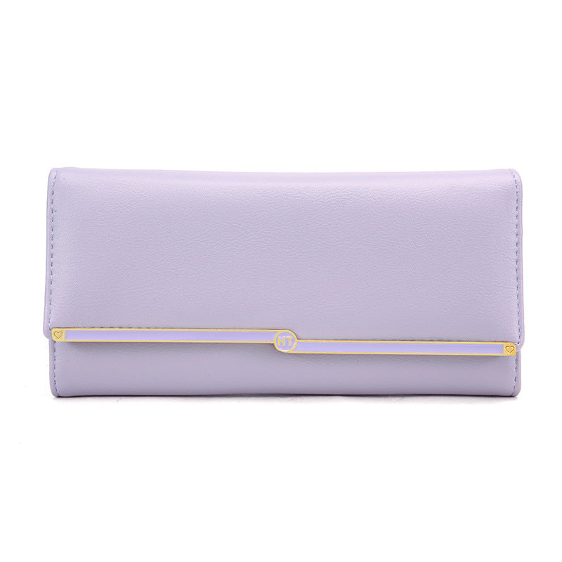 Fashion Long Wallet Female Simple Card Holder