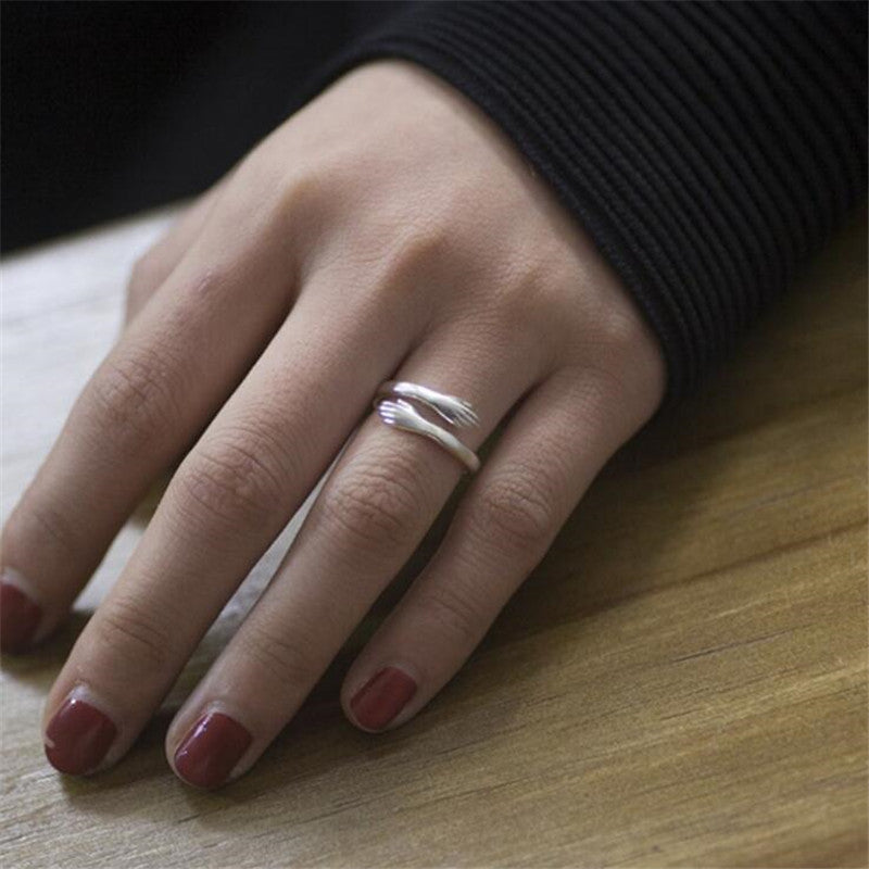 Creative Gold And Silver Personality Ring