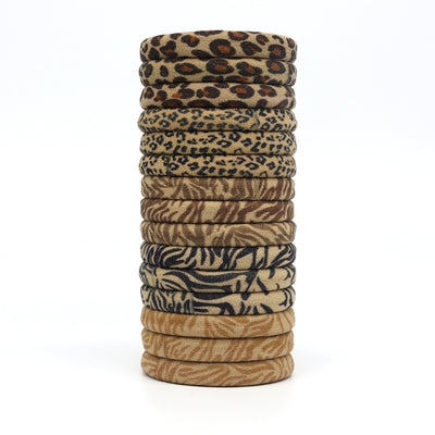 Leopard Towel Hair Ring