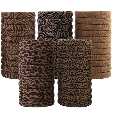 Leopard Towel Hair Ring